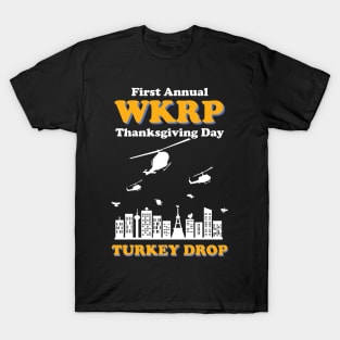 WKRP Turkey Drop T-Shirt